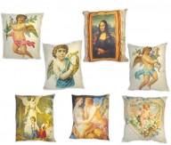 ALMOHADAS CON DISEÑOS DE PINTURAS FAMOSAS
