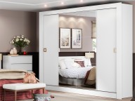 Placard con 4 Puertas corredizas / 2 espejos