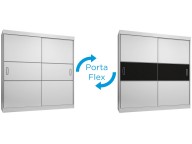 Placard 2 Puertas corredizas, 4 Cajones