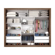 Placard 3 Puertas Corredizas con 1 Espejo 843622400