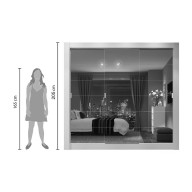 Placard 3 Puertas c/ espejo corredizas