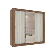Placard 3 Puertas corredizas con 1 Espejo