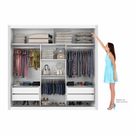 Placard con Espejo y 3 Puertas corredizas 840117300