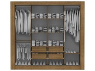 Placard 4 Puertas Corredizas