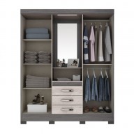 Placard 4 Puertas 3 Gv