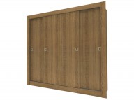 Placard 4 Puertas Corredizas