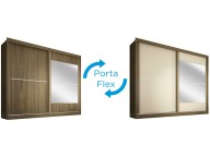 Placard 2 Puertas Corredizas con Espejo - 217170400