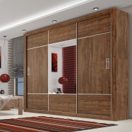 Placard 3 Puertas Corredizas con 1 Espejo 843622400