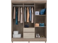 Placard 6 Puertas, 2 Cajones