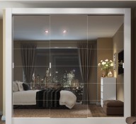 Placard 3 Puertas c/ espejo corredizas