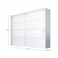 Placard 2 Puertas Corredizas