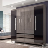 Placard 6 Puertas con 6 Cajones