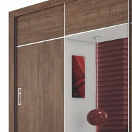 Placard 3 Puertas Corredizas con 1 Espejo 843622400